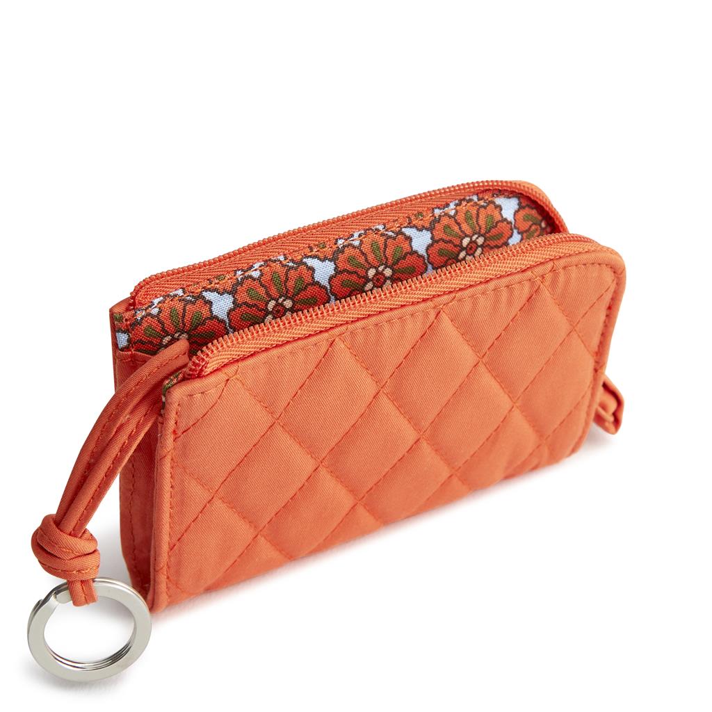 Vera Bradley Zip Card Pouch - Koi Orange