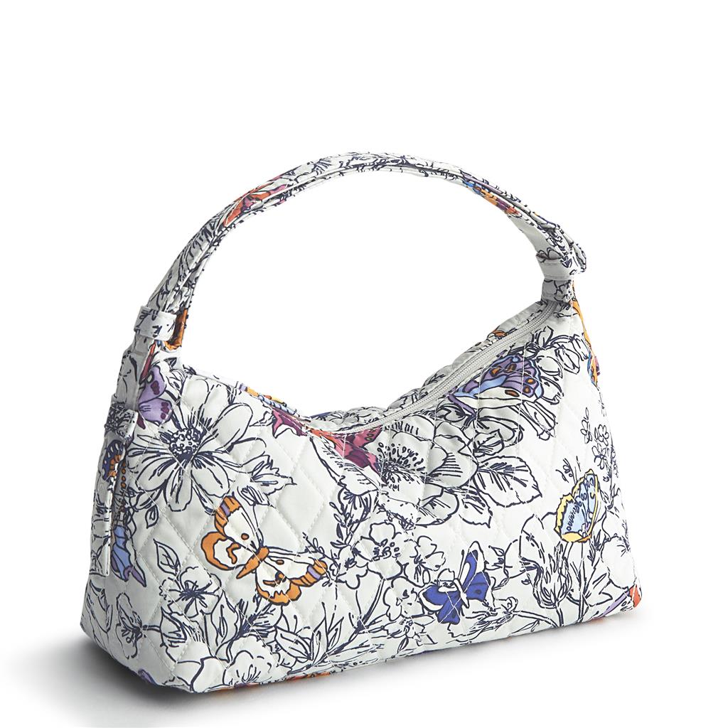 Vera Bradley Roxbury Crescent Shoulder Bag - Wing + Bloom