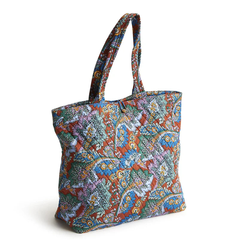 Vera Bradley Original Tote Bag - Flowers + Feathers