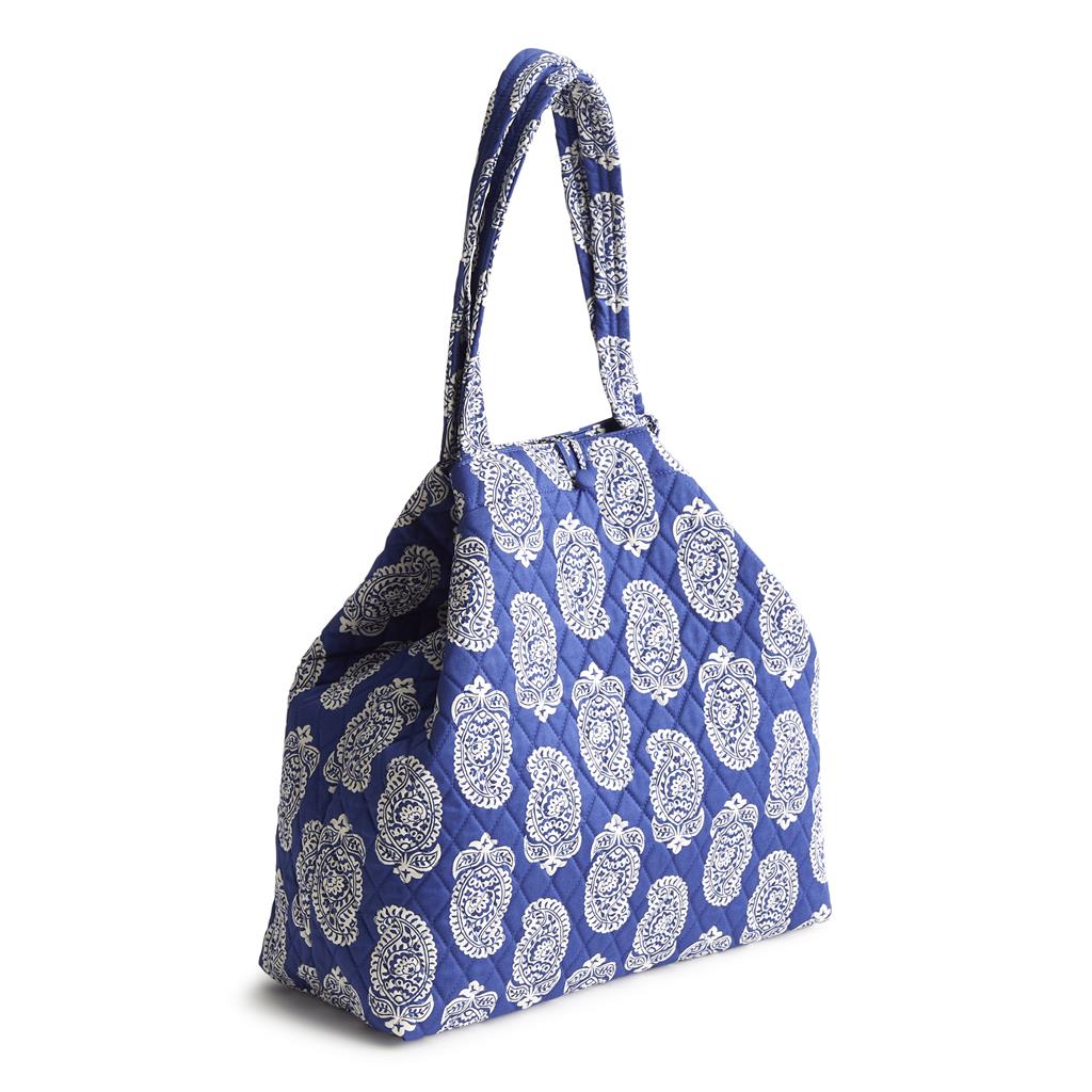 Vera Bradley Original Tote - Iconic Paisley Deep Ultramarine