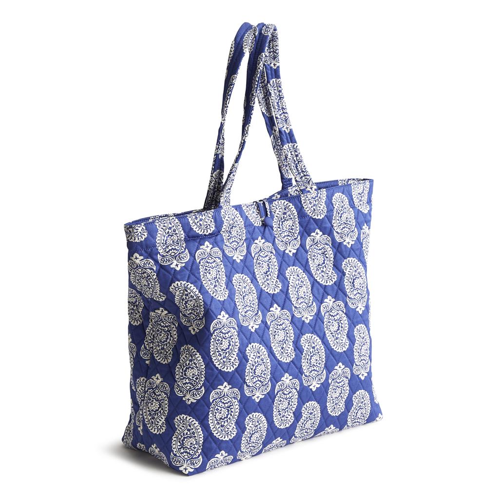 Vera Bradley Original Tote - Iconic Paisley Deep Ultramarine