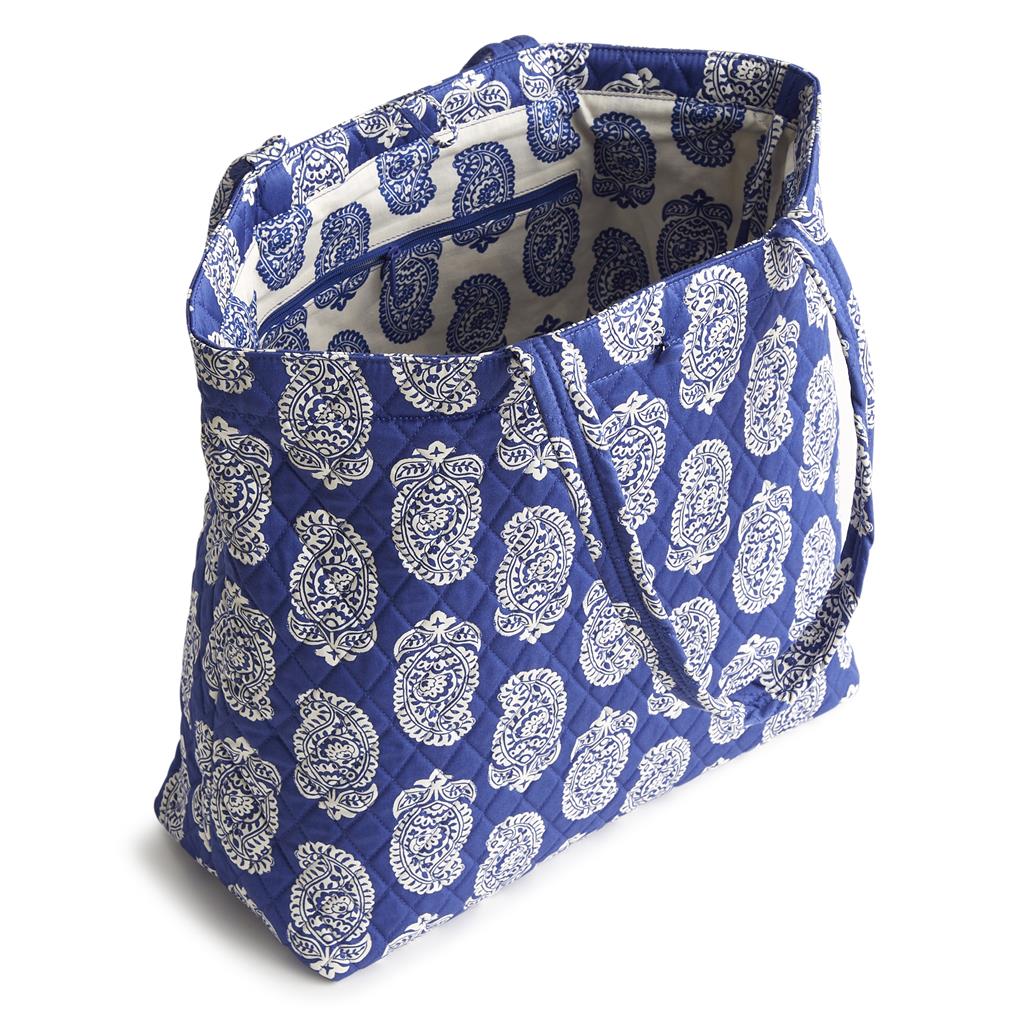 Vera Bradley Original Tote - Iconic Paisley Deep Ultramarine