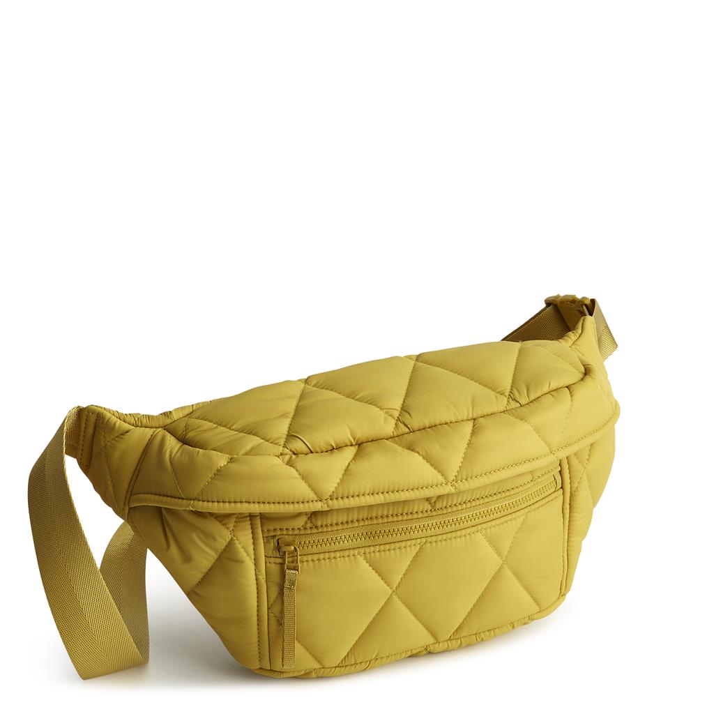 Vera Bradley Portnoy Belt Bag in Nylon - Golden Olive