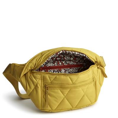 Vera Bradley Portnoy Belt Bag in Nylon - Golden Olive