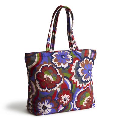 Vera Bradley Original Tote in Nylon Twill-Bossanova Bold