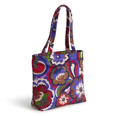 Vera Bradley Small Original Tote in Nylon Twill-Bossanova Bold