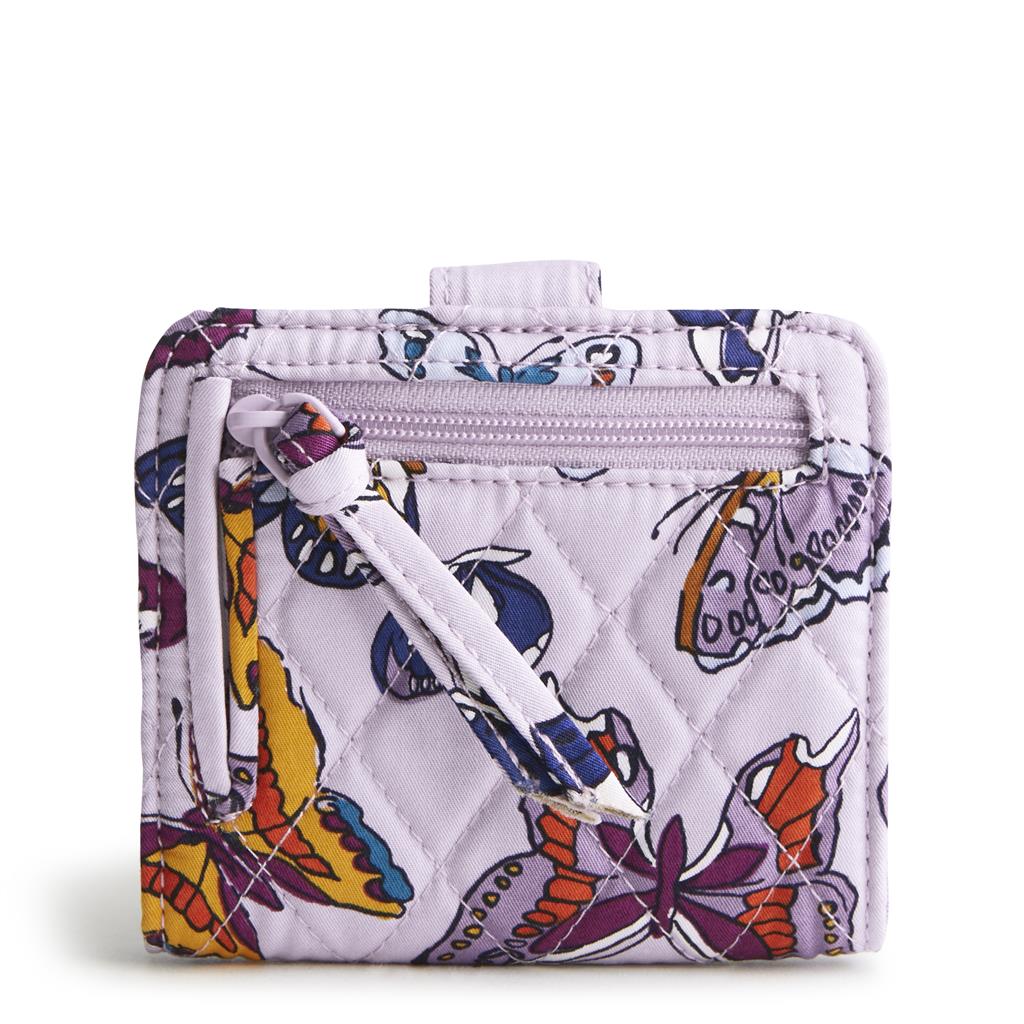 Vera Bradley Small Tab Wallet - Wing in Flight Butterflies