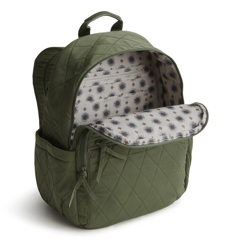 Vera Bradley Bancroft Backpack - Bronze Green