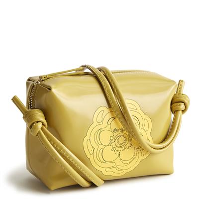 Vera Bradley Flower-Accent Blake Crossbody - Golden Olive