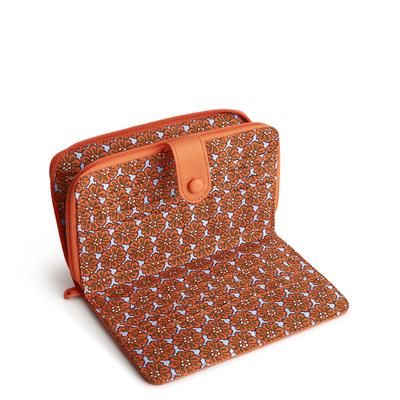 Vera Bradley Large Tab Wallet - Koi Orange