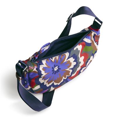 Vera Bradley Springbrook Sling Crossbody in Nylon Twill-Bossanova Bold