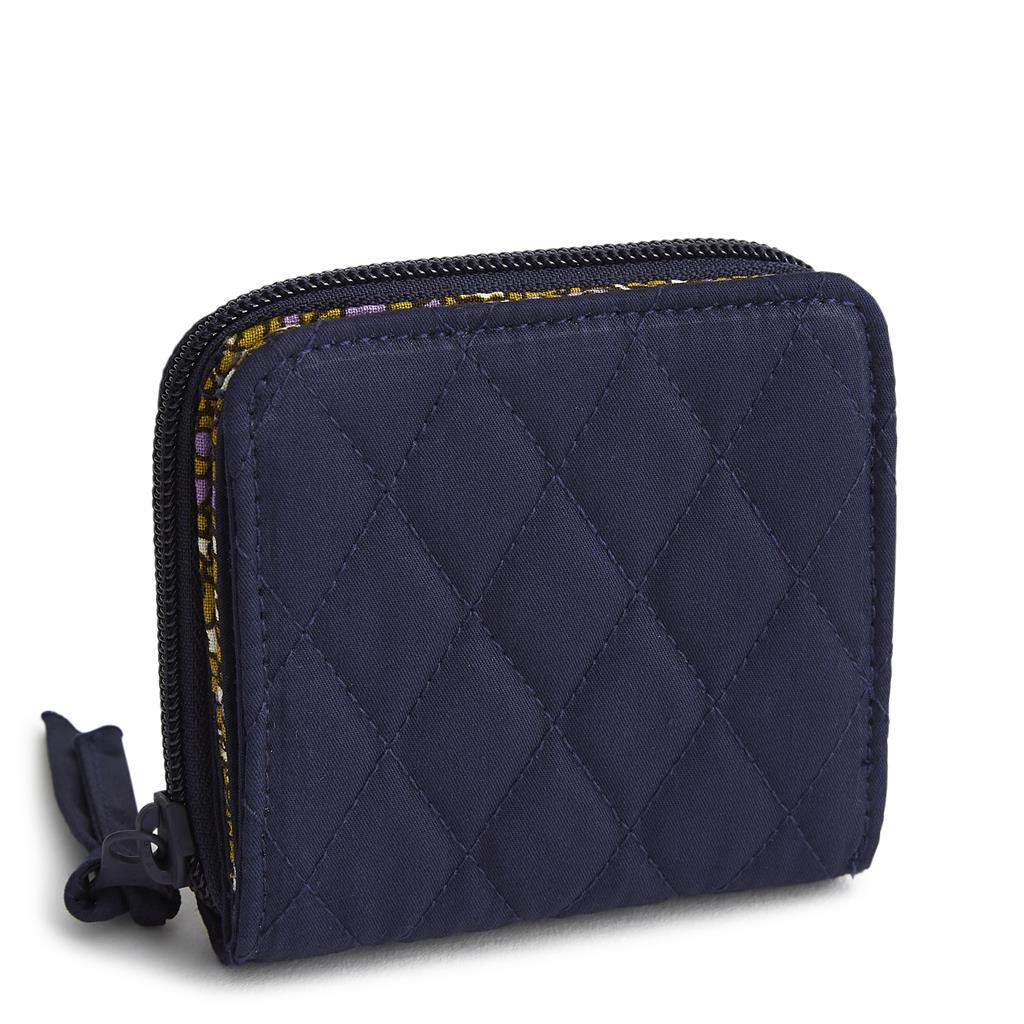 Vera Bradley Small Zip-Around Wallet - Peacoat