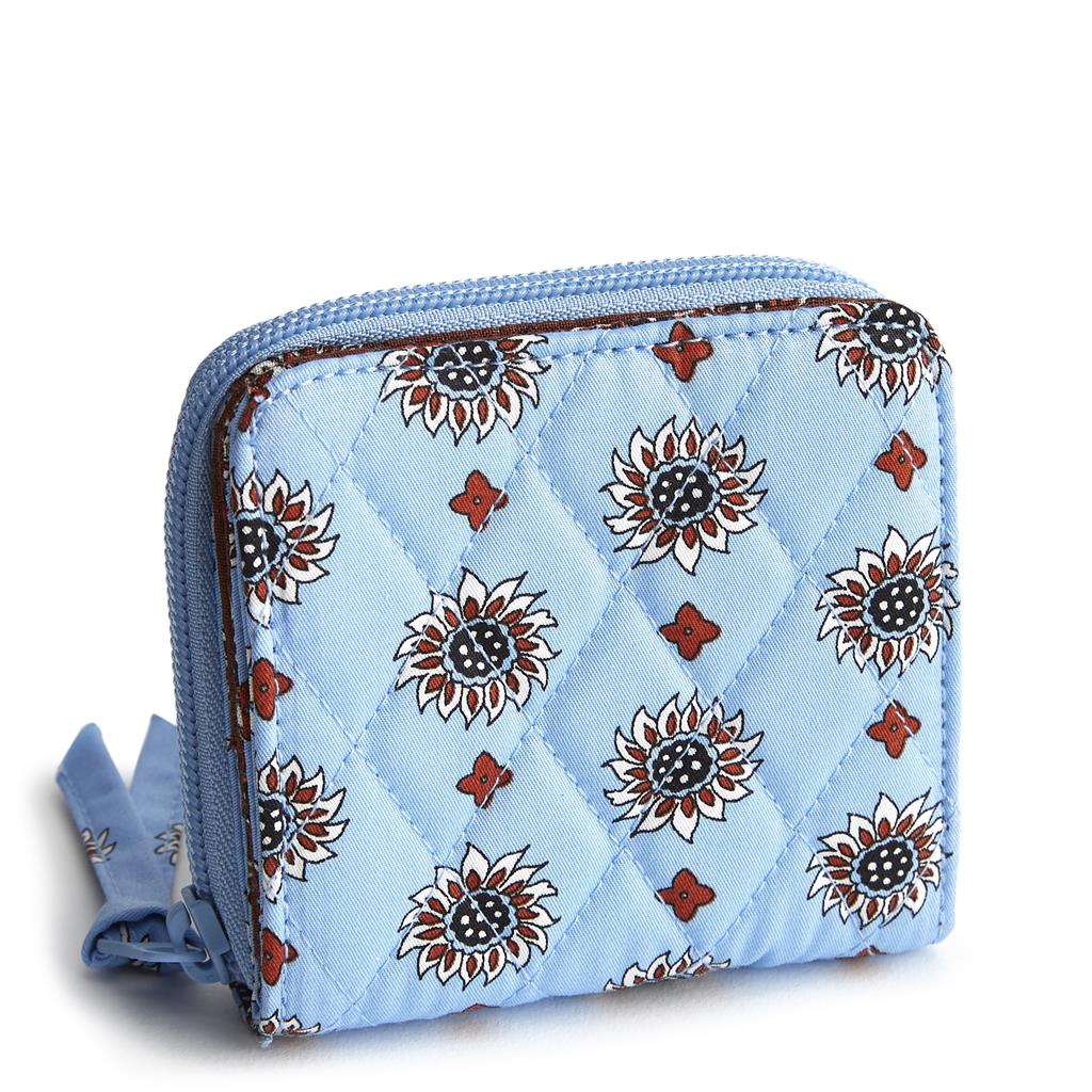 Vera Bradley Small Zip-Around Wallet - Marrakesh Geos