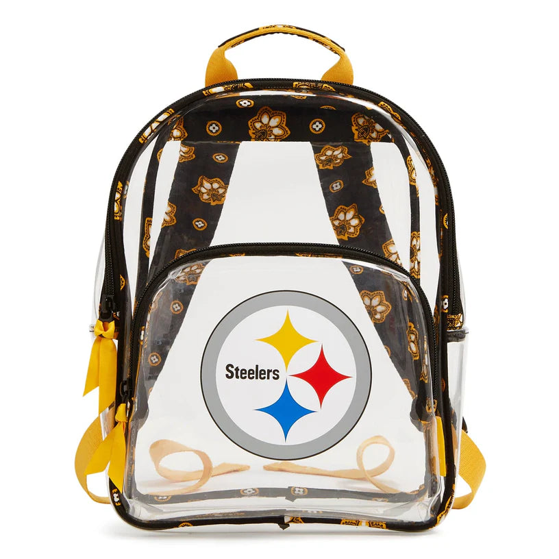 Vera Bradley NFL Clear Small Backpack - Steelers