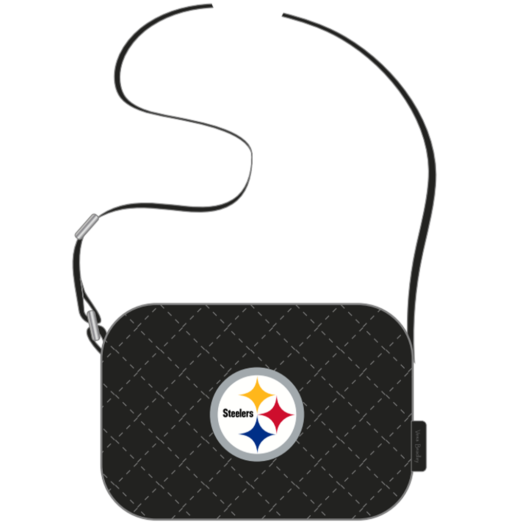 VERA BRADLEY SMALL NFL STADIUM CROSSBODY - STEELERS