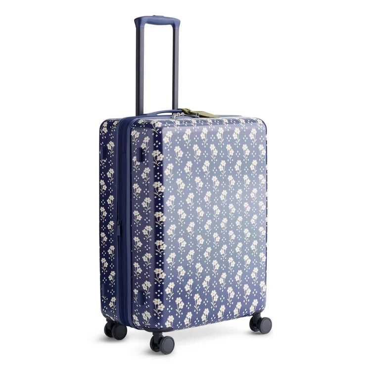 Vera Bradley 26" Adair Spinner | Rachel Ditsy Peacoat