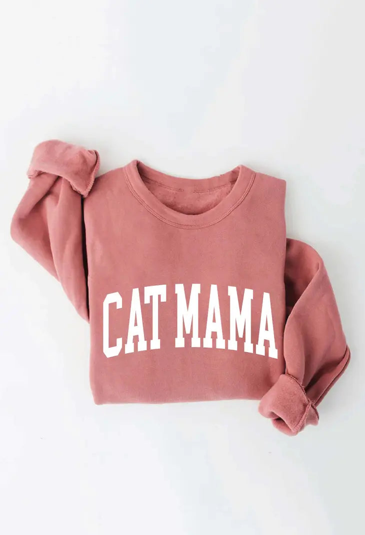 Cat Mama Graphic Sweatshirt