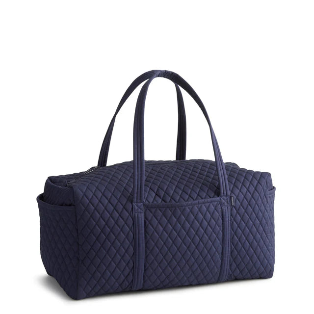 Vera Bradley Large Original Duffel Bag | Premium Cotton | Peacoat