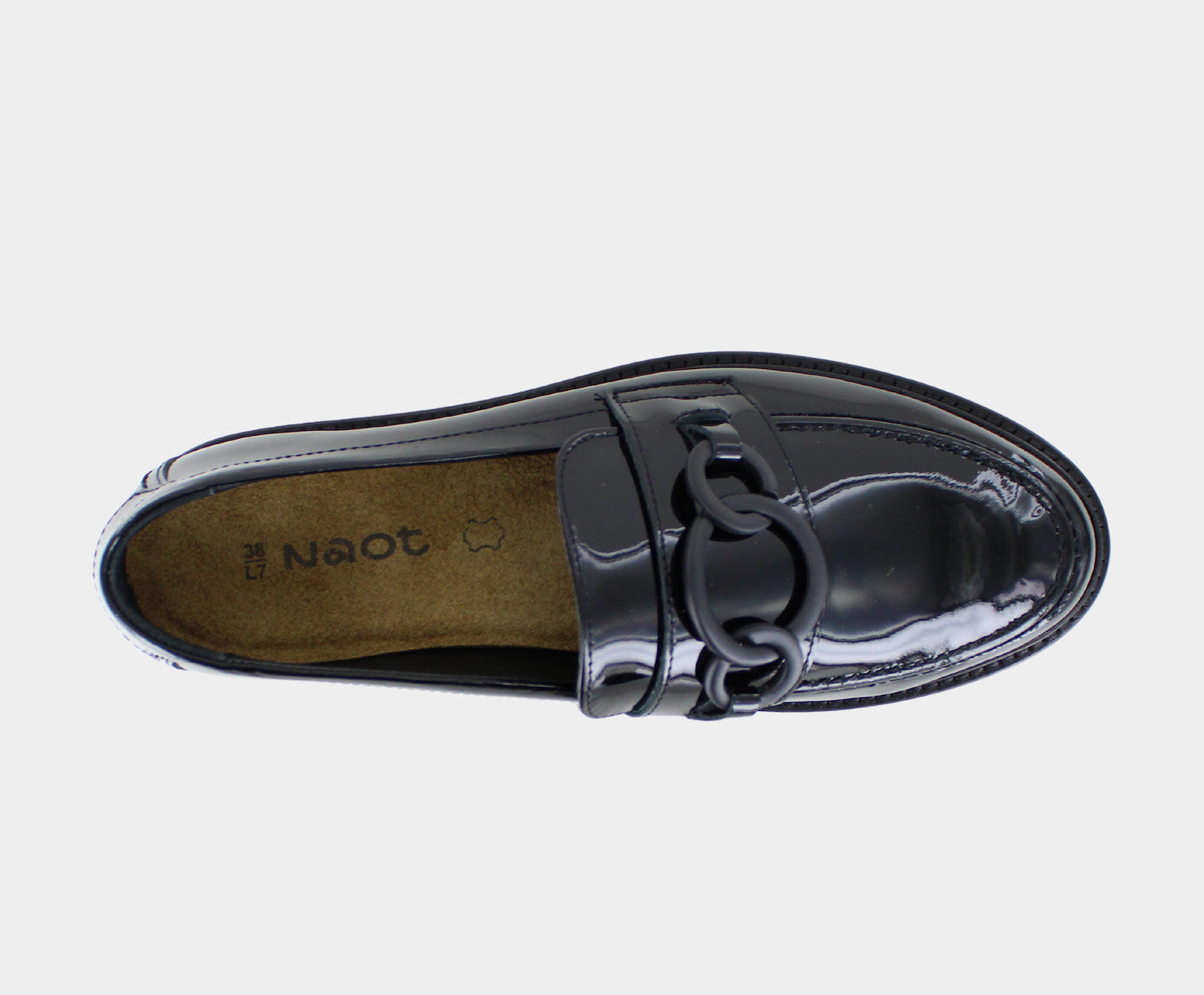 NAOT Fremont- Black Patent Leather