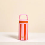 6 oz Lil' Bitty Bottle | Sicily Stripes Pink - Juli's Wearable Art
