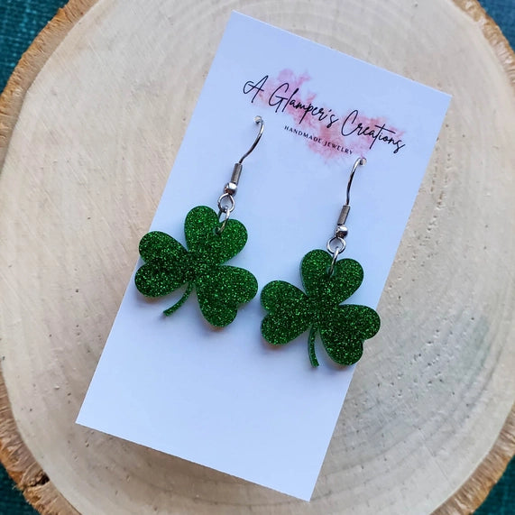 Shamrock St. Patrick's Day Earrings