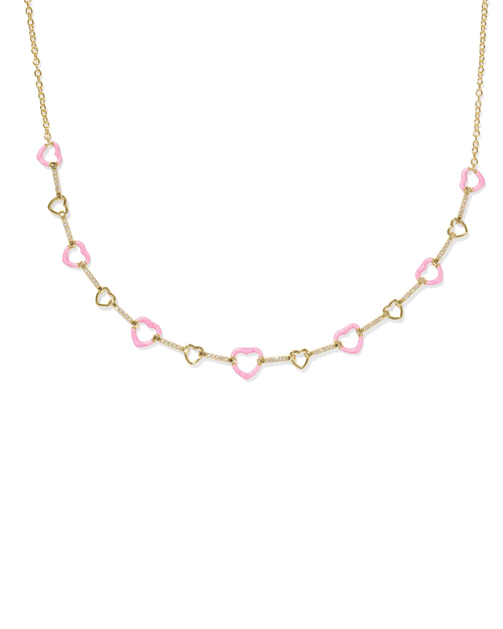 Kendra Scott HAISLEY HEART STRAND NECKLACE