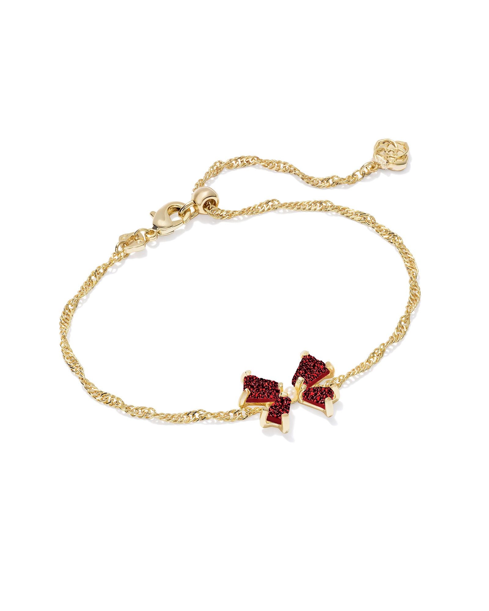 Kendra Scott Blair Bow Small Delicate Chain Bracelet