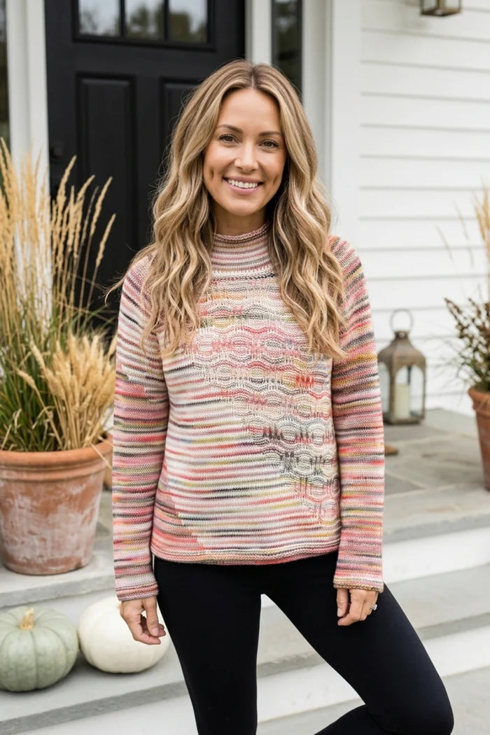 Habitat Highland Hues Sweater | Wineberry