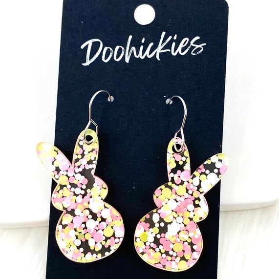 Confetti Marshmallow Bunnies -Easter Earrings