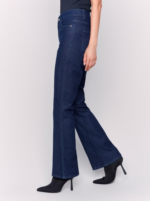 Charlie B Long Length, Regular Rise, Bootcut Leg Pant