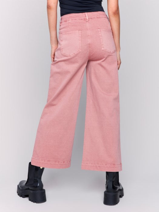 Charlie B Front Patch Pocket, Flare Leg Pant