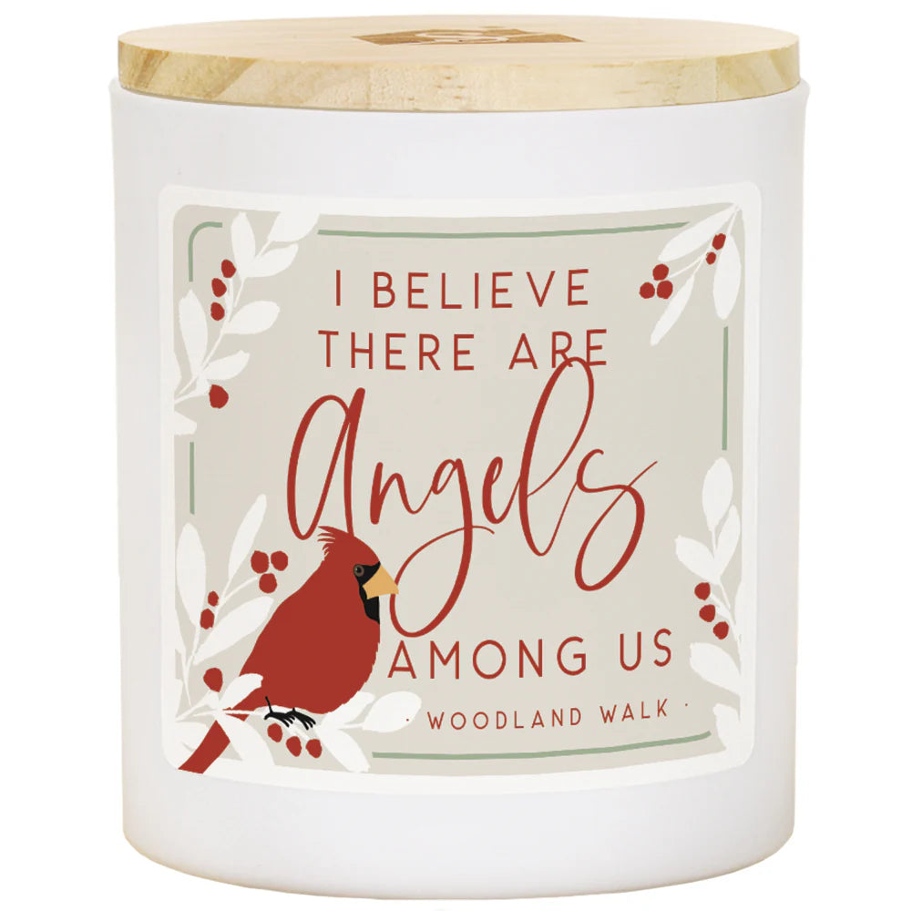 Angels Among Us- Cardinal Candle