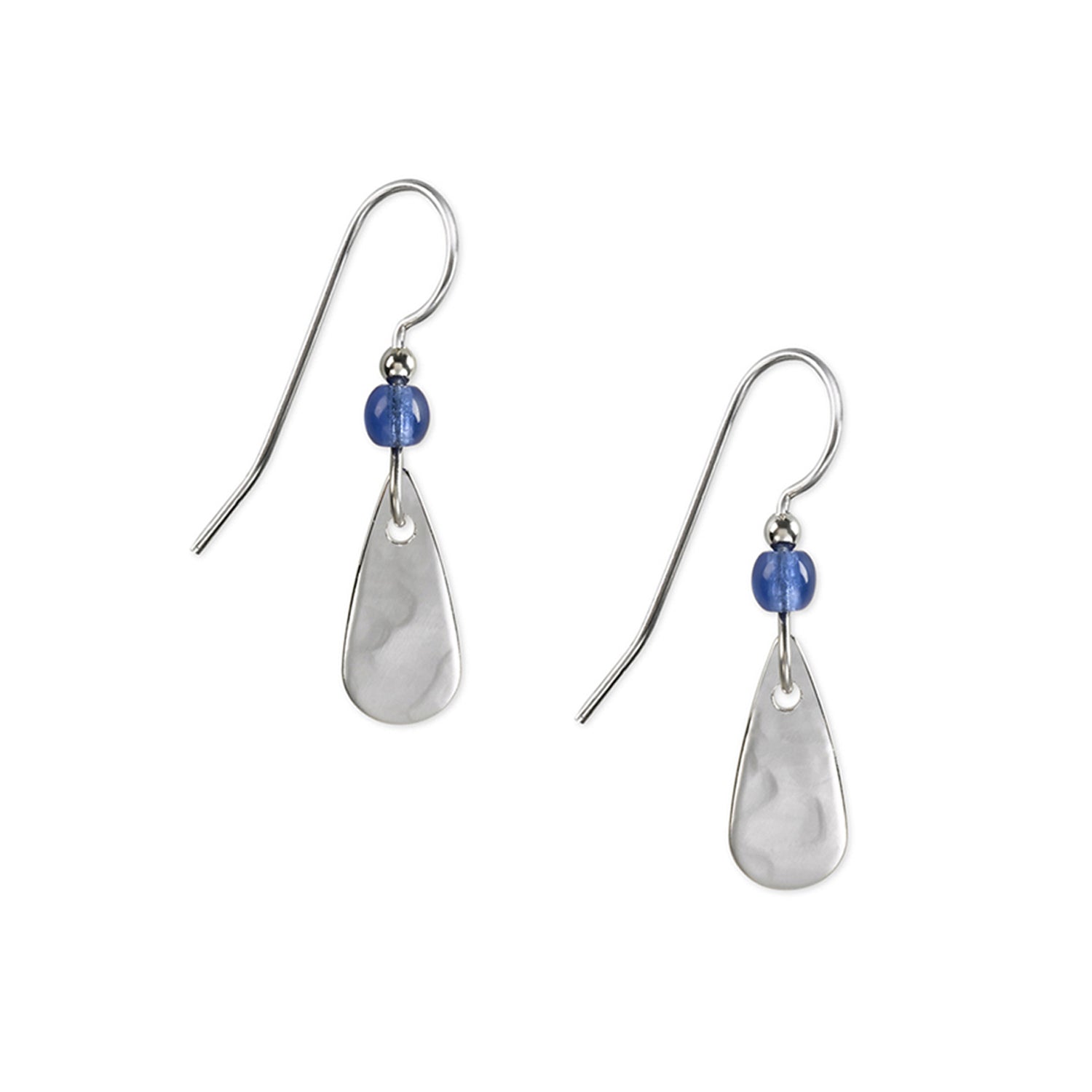 Silver Forest Silver & Blue Earrings