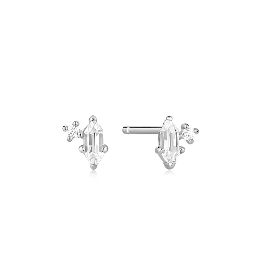 Ania Haie Sparkle Emblem Stud Earrings