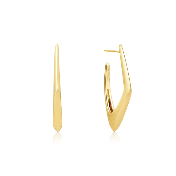 Ania Haie Geometric Hoop Earrings