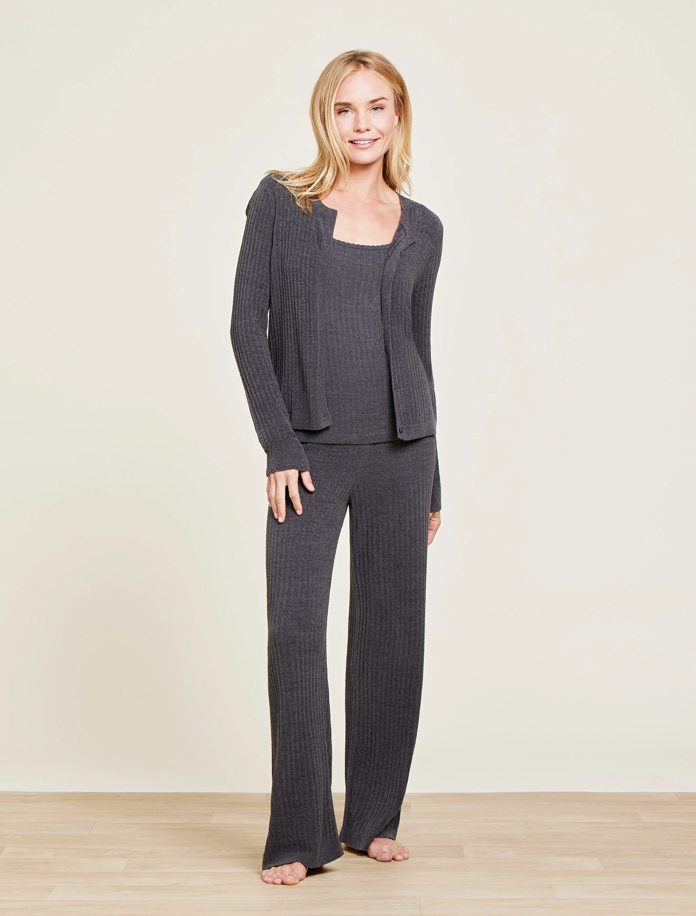 Barefoot Dreams CozyChic Ultra Lite® Ribbed Button Cardigan