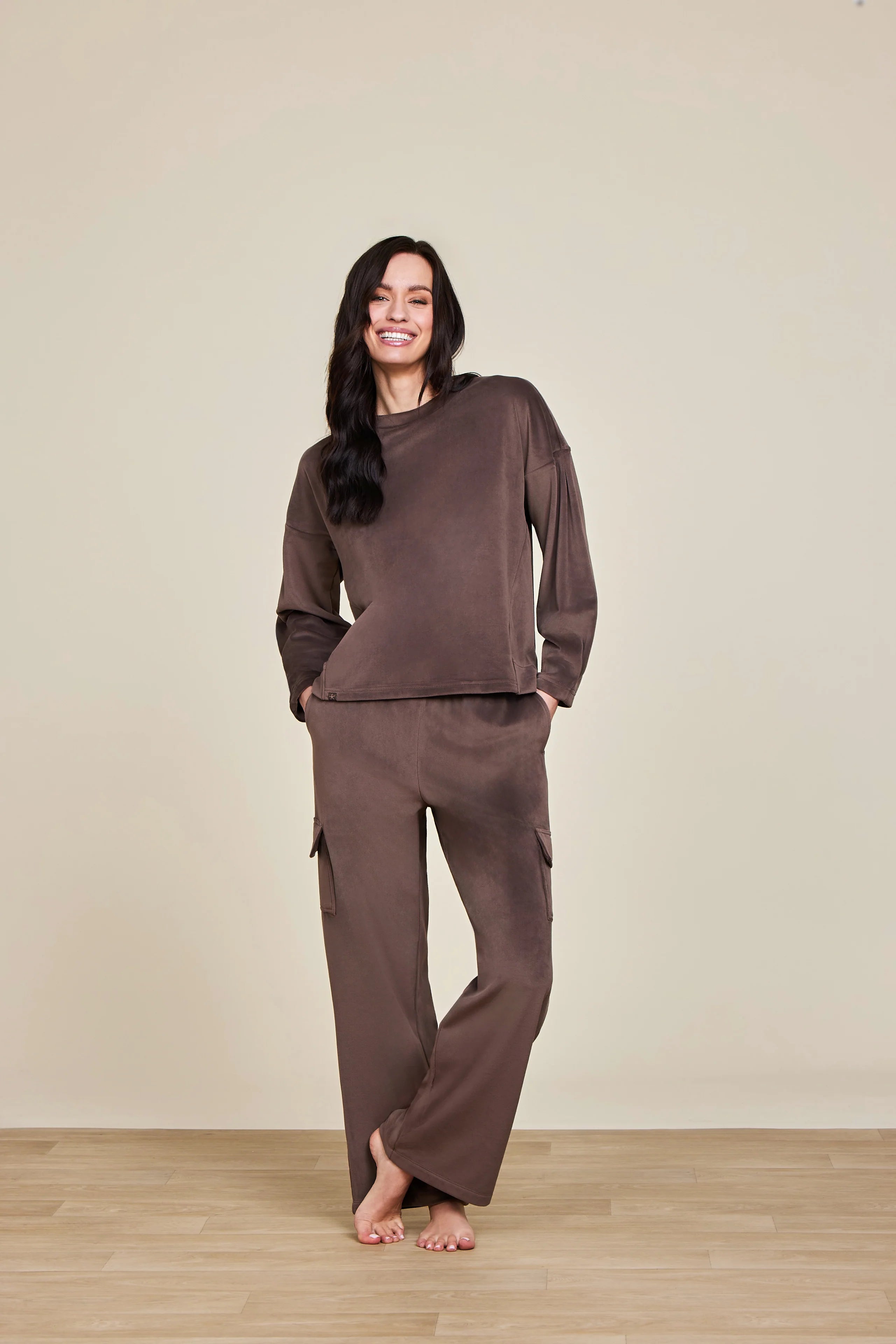 Barefoot Dreams LuxeChic Tucked Sweatshirt