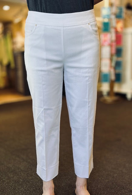 Renuar Classic White Crop Pants