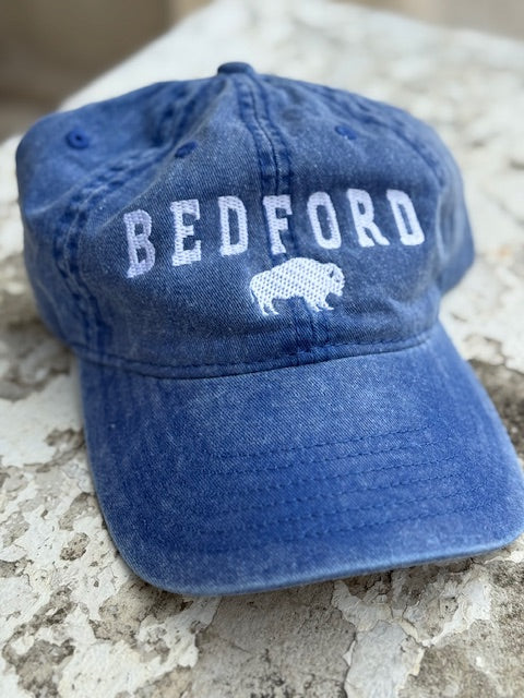 Bedford Bison Baseball Cap | Royal Washed