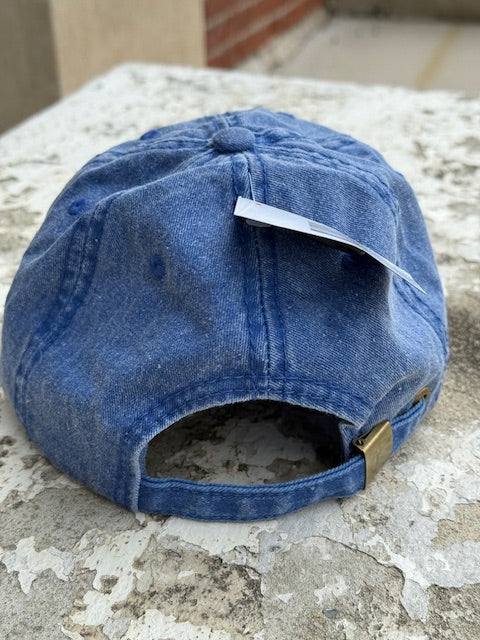 Bedford Bison Baseball Cap | Royal Washed