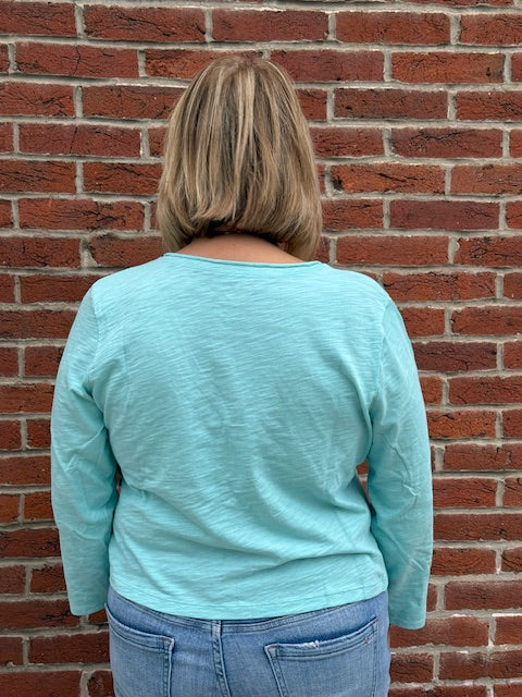 Escape by Habitat Textured Peruvian Cotton Chill Jacket | Mint