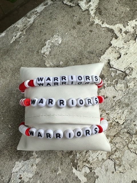 Everett Warriors School Spirit Team Bracelets