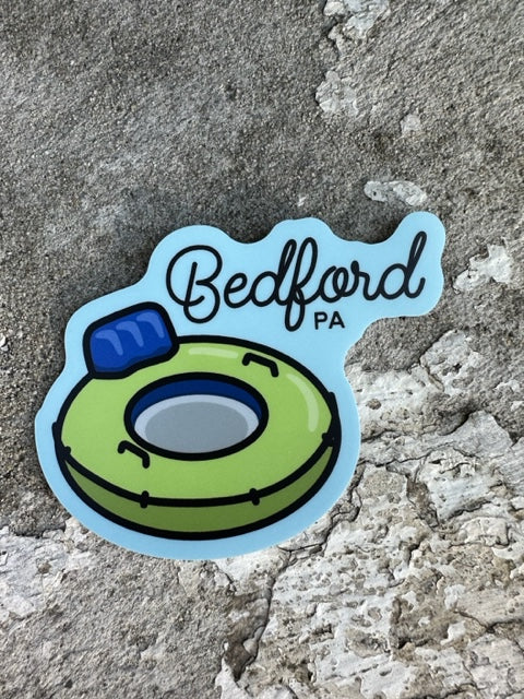 River Tubing Bedford PA Sticker