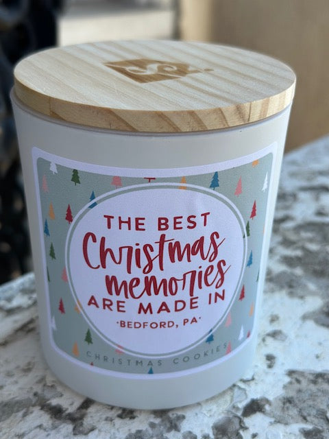 Christmas Memories Candle- Bedford PA