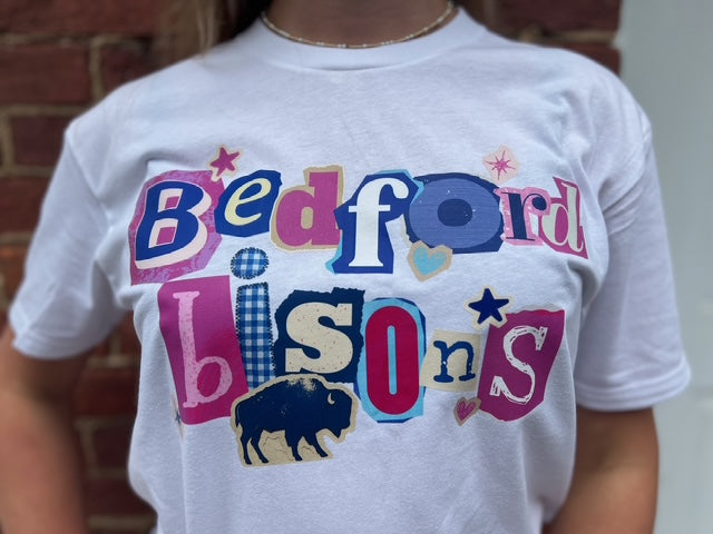 Bedford Bisons Playful Graphic Tee