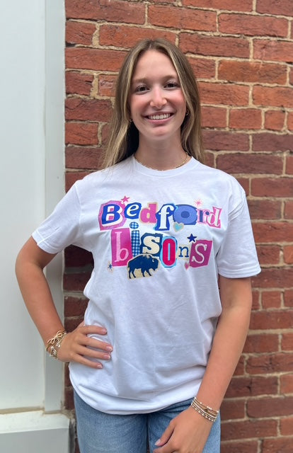 Bedford Bisons Playful Graphic Tee