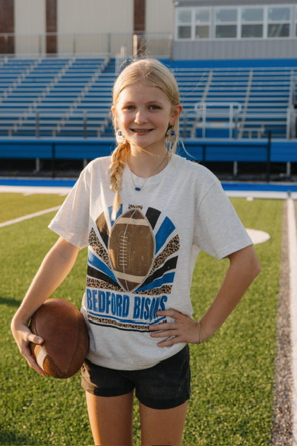 Bedford Bisons Football Sunburst Tee