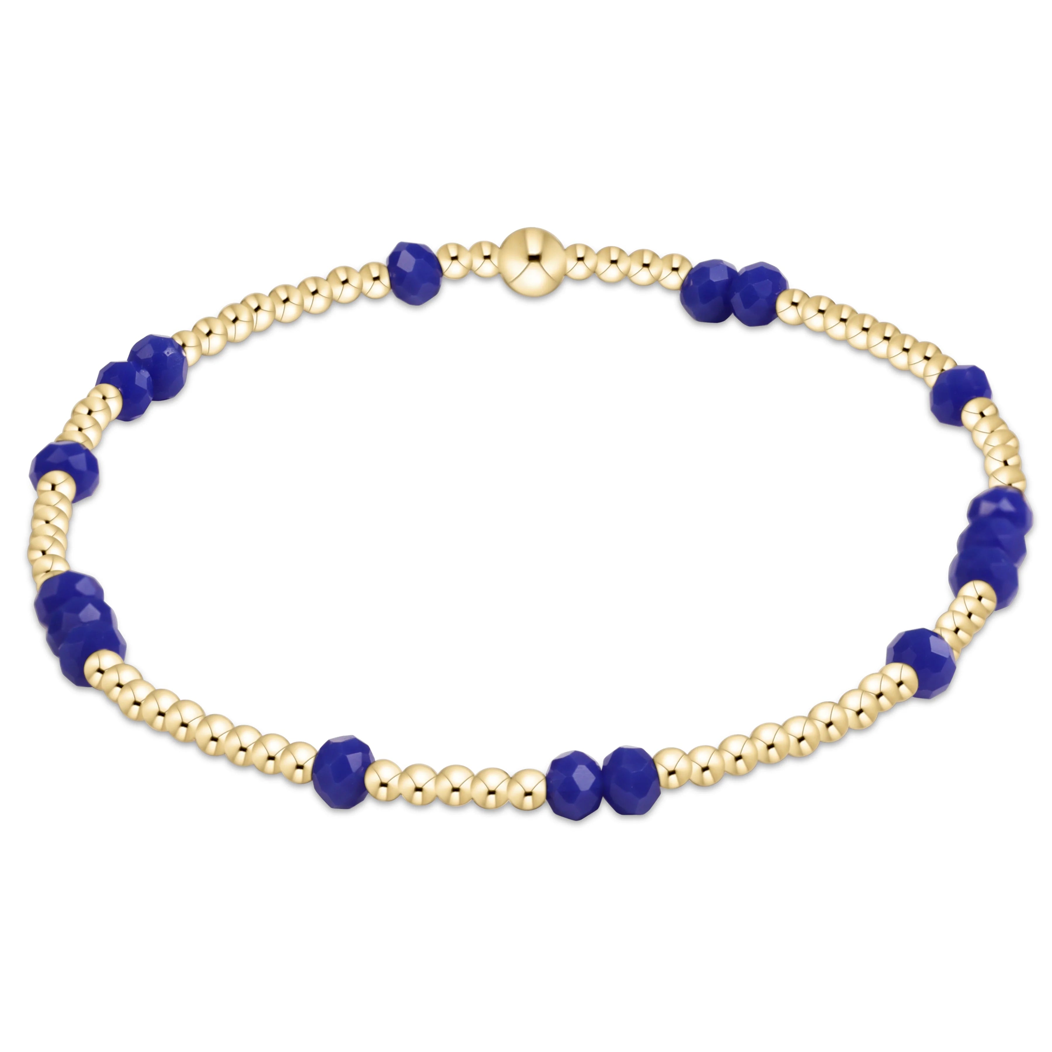 enewton Gameday Flirty Hope Unwritten Bracelet | Gold | Blue