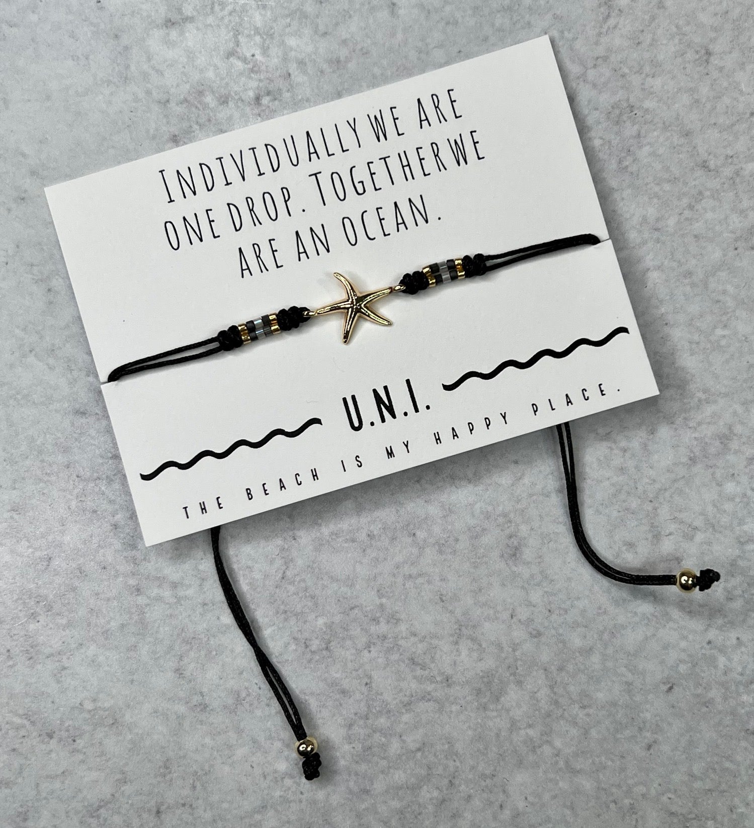 U.N.I. Starfish Bracelets
