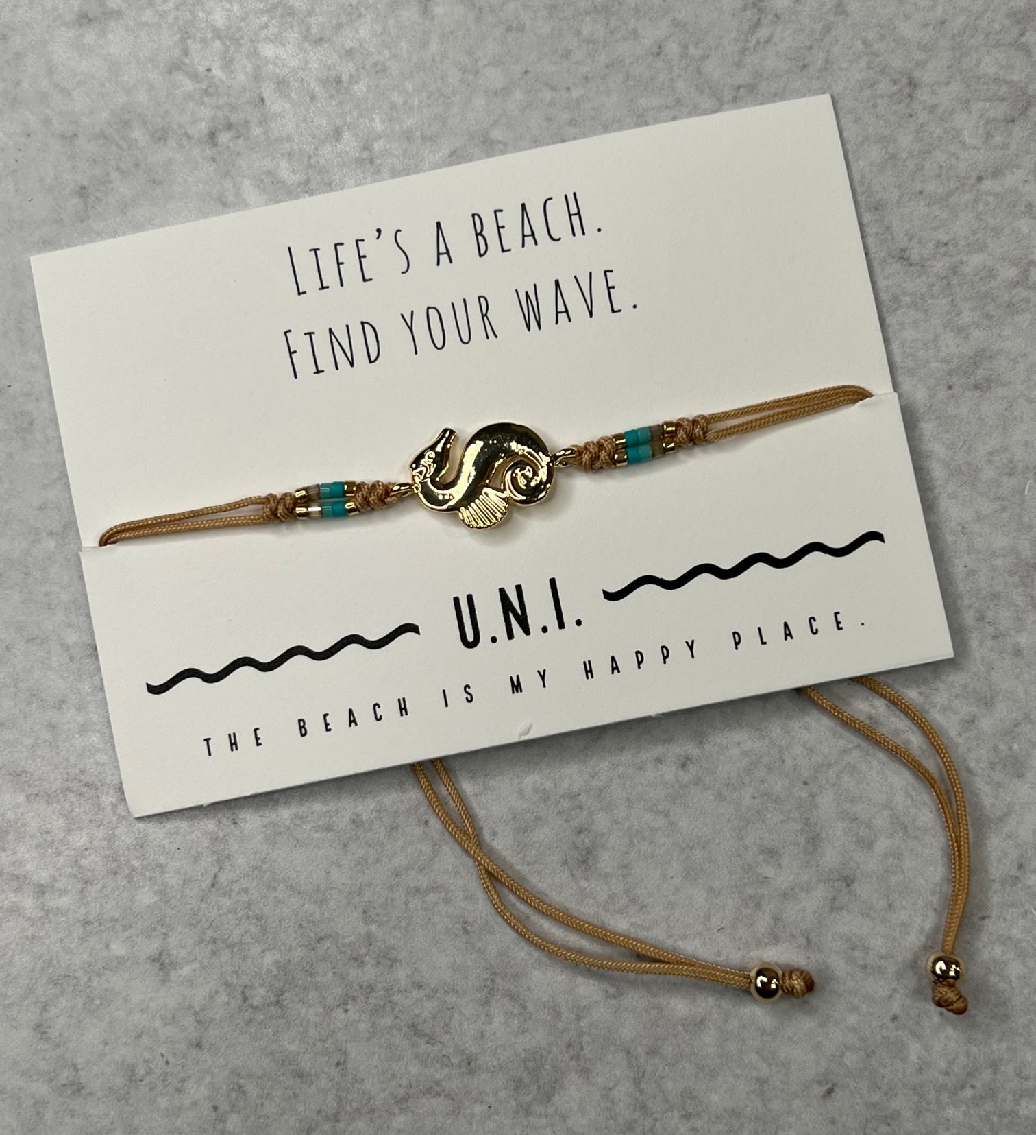 U.N.I. Seahorse Bracelets